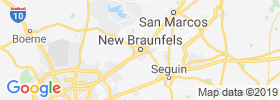 New Braunfels map